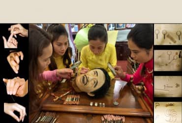 NGHỆ THUẬT ĐIÊU KHẮC CHÂN DUNG BẰNG CHỈ