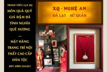 GIỚI THIỆU TÁC PHẨM THÊU NGHỆ AN