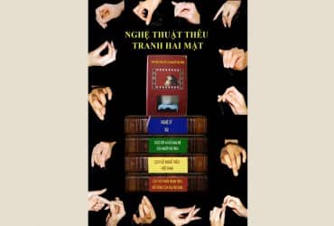 NGHỆ THUẬT THÊU TRANH HAI MẶT