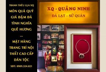 GIỚI THIỆU TÁC PHẨM THÊU QUẢNG NINH