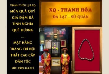 GIỚI THIỆU TÁC PHẨM THÊU THANH HÓA 
