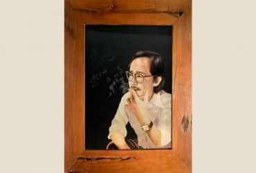 Tác phẩm thêu tay: CHÂN DUNG NHẠC SỸ TRỊNH CÔNG SƠN