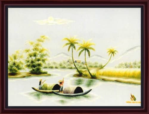 TRĂNG NƯỚC QUÊ TÔI